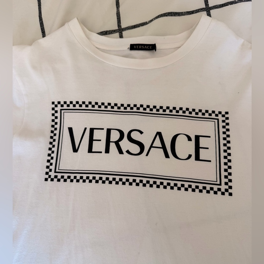 Versace Label T-Shirt - Picture 2 of 4